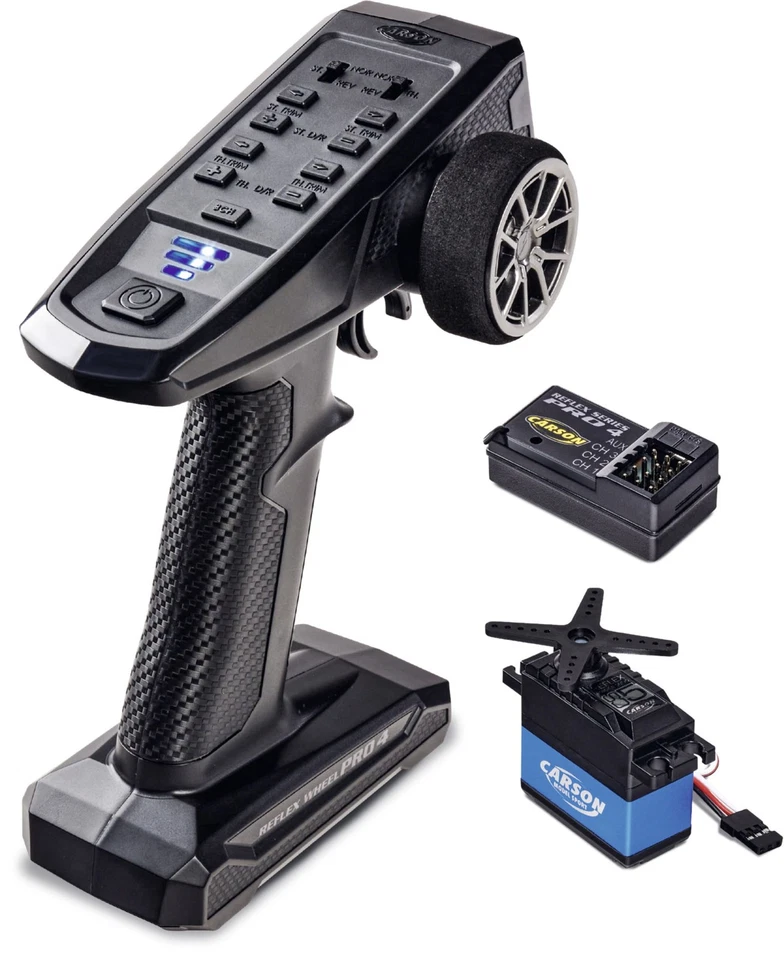 CARSON FS 3K Reflex Wheel Pro 4 2.4GHz 5Kg S. / 500500111