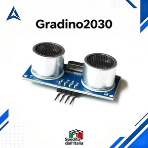 Sensore Distanza Ultrasuoni HC-SR04 Sonar Modulo Prossimità per Arduino UNO - Foto 1 di 4