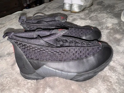 Nike Air Jordan 15 OG 1999 Stealth XV Para hombres Tenis Talla 10.5 Negro/Rojo Universitario Foto 1 de 4