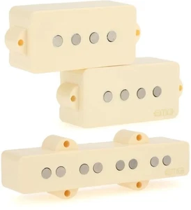 EMG Geezer Butler Signature PJ Electric Bass Pickup Set - Ivory - Picture 1 of 1