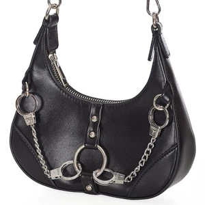 Banned Apparel Exiled Mini Clutch Goth Emo Alternative Adjustable Shoulder Bag - Picture 1 of 5