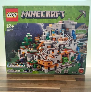 LEGO Minecraft: Die Berghöhle (21137) - rar, gebraucht - wie neu mit OVP - Bild 1 von 11