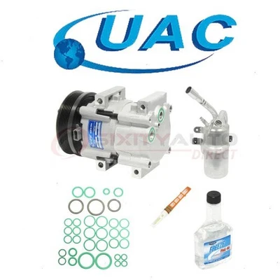 UAC AC Compressor & Component Kit for 2003-2004 Ford Focus 2.0L L4 - Heating dc Foto 1 de 4