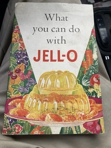 Vintage Cookbook What You Do With Jello Gelatin Dessert 1936 Free Ship - Picture 1 of 4