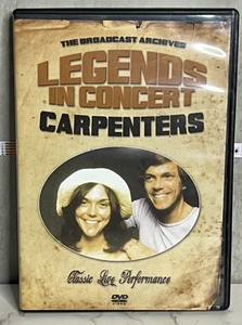 The Carpenters: Legends in Concert (DVD, 2015) The Broadcast Archives - Bild 1 von 1