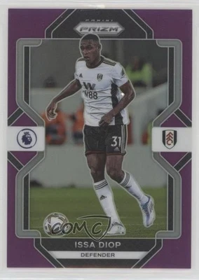 2022-23 Panini Prizm Premier League Purple Prizm /49 Issa Diop #71 - Image 1 of 2
