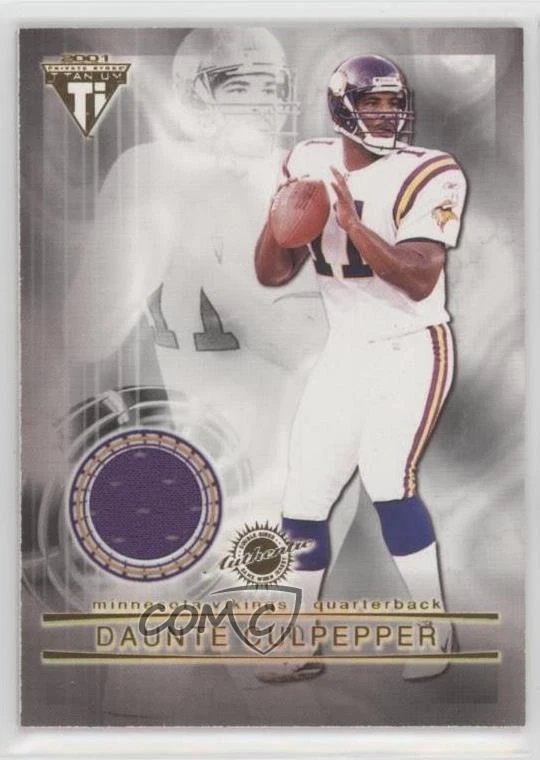 2001 Pacific Private Stock Titanium Randy Moss Daunte Culpepper #100 HOF - Image 1 of 2