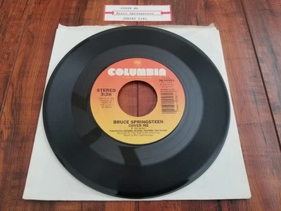 Bruce Springsteen - Cover Me / Jersey Girl - 7" Jukebox 45 Vinyl - With Tag - Image 1 of 3