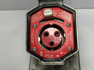 Crouse Hinds CPS152R Receptacle M6 20Amp 1HP 125-250VAC 20Amp 18VDC 2W 3P 60Hz - Picture 1 of 4