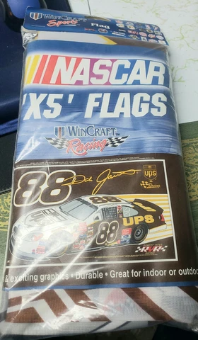 Dale Jarrett # 88 UPS Nascar 3 x 5 FLAG UPS Wincraft outdoor indoor USA MADE! Cover