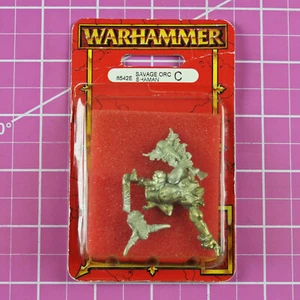 Warhammer Savage Orc Shaman NIB Metal - OOP Games Workshop Bonesplitterz Wardokk - Picture 1 of 1