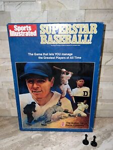 Avalon Hill 1978 Sports Illustrated Superstar Baseball Game 9140 INCOMPLETE