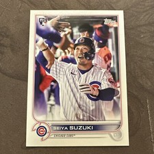 2022 Topps Update Seiya Suzuki Photo Variation SP Rookie RC #US250 Cubs