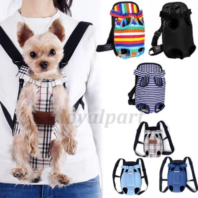 Mochila de viaje ajustable con patas delanteras para mascotas y perros Foto 1 de 4