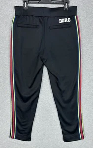 Bjorn Borg Team Borg Track Pants Mens Medium “Black Beauty” Knit Tennis Training - Picture 1 of 10