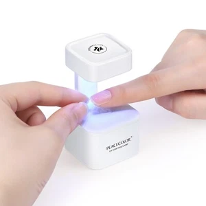 Mini UV LED Nail Lamp Fast Curing For Gel Nail Polish Manicure Starters Home DIY - Picture 1 of 16