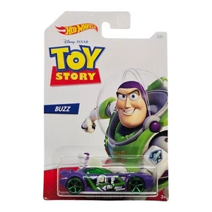 2019 Hot Wheels Toy Story Series-Buzz 2/6 NERVE HAMMER Purple w/Green OH5 Spokes - Picture 1 of 2