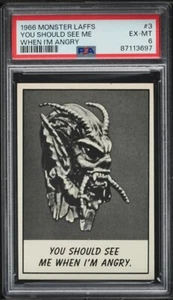 1966 Monster Laffs You Should See Me When I'm Angry #3 PSA 6 - Bild 1 von 2