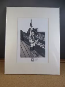 Mimi Millimer Mckinney Kunstdruck weiß matt Lady Liberty Piratenmädchen 8x10 #34 - Bild 1 von 7