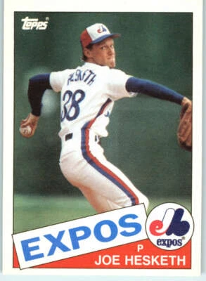 1985 Topps Traded #52T Joe Hesketh NM++ RC Expos J2M - Image 1 of 2