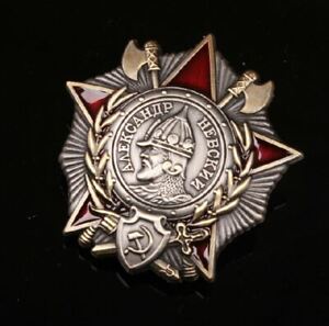CCCP Russland Udssr Alexander Nevsky Orden WWII WW2 Medal hochwertige Replik