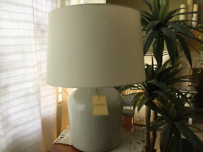 NWT Ralph Lauren Home Halifax Table Lamp 24" Mist - Image 1 of 4