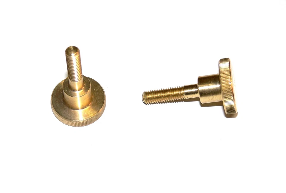 Viti a Testa Zigrinata M3 X 6 - 16mm Ottone, din 464, Vite Zigrinata, Viti - Immagine 1 di 1