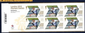 Royaume Uni Autoadhésifs London 2012 Olympic Games Ed McKeever Gold Medal - Picture 1 of 1