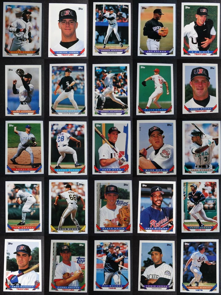 1993 Topps Baseball Traded Complete Your Set Baseball Cards You U Pick From List - Image 1 of 1