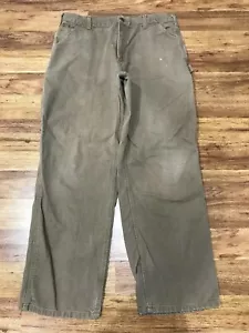 MENS 38 x 32 -- Carhartt B11 Duck Dungaree Loose Fit Work Pants - Picture 1 of 6
