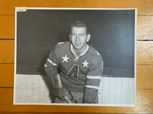 1956-57 Claude Larose Original Photo QHL (10x8) - Picture 1 of 2