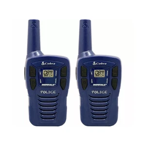 Cobra - Hero Series 16-Mile, 22-Channel FRS/GMRS 2-Way Radios (Pair) - Blue - Picture 1 of 3