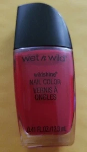 WET N WILD - Wild Shine Nail Color Grasping at Red Rouge - 0.41 fl. oz. - Picture 1 of 4