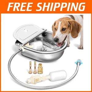 Efficient Auto-Filling Animal Drinking Bowl Kit with 304 Stainless Steel Parts - Picture 1 of 11