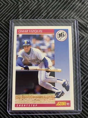 1992 Score - #162 Omar Vizquel - Image 1 of 3