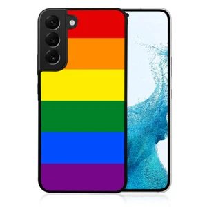 ( For Samsung S22 Plus / S22+ ) Back Case Cover AJ12229 Gay Pride Flag - Photo 1 sur 4
