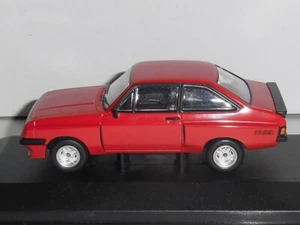 CORGI/VANGUARDS. VA14902 `FORD ESCORT MK2 RS2000 X PACK` in RED ``NEW CASTING`` - Picture 1 of 12