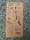 Vintage 1947 Kerr's Beverly Hills CA impression annonce chasse armes à feu fournitures annonce