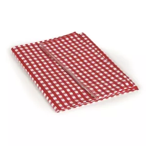 Camco 51019 Picnic Tablecloth Red/White 52In X 84In Bilingual - Picture 1 of 1