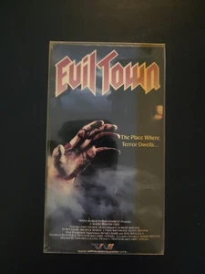 Evil Town VHS 1987 Trans World James Keach Robert Walker Horror Not Tested - Picture 1 of 12