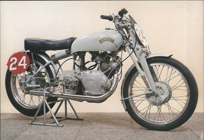 Motocicleta de carreras Vincent Grey Flash 1951 500cc MUSEO NACIONAL Foto 1 de 2
