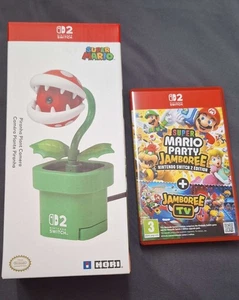 Super Mario Party Jamboree TV - Nintendo Switch 2 & Piranha Plant CAMERA - Picture 1 of 1