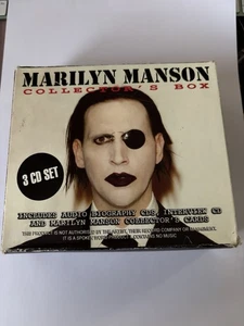 Marilyn Manson ~ Collector's Box (3 CD Biography & Interview Set) RARE - Picture 1 of 24