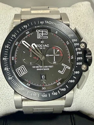 Reloj deportivo Zodiac ZMX-02 Racer cronógrafo fecha para hombre Foto 1 de 4