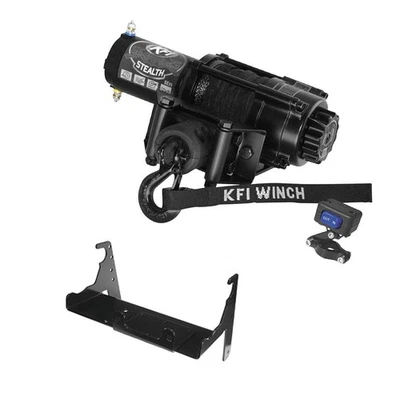 Combo de cabrestante KFI Assualt 2500 lb (M4) para Polaris Polaris 400L 1994-1997 2x4, 4x4 Foto 1 de 4