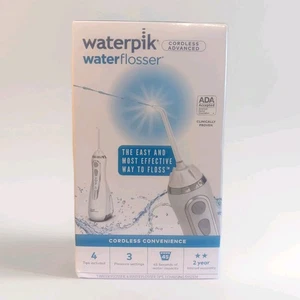 Waterpik Cordless Advanced Water Flosser White WP-560CD  - Picture 1 of 18