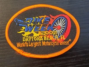 Parche ovalado Bike Week Daytona Beach 2002 - Imagen 1 de 13