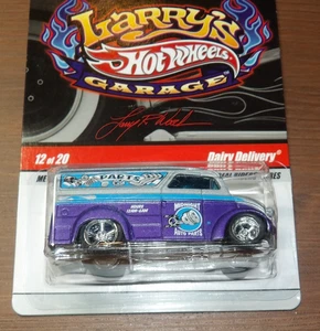 Hot Wheels Larry's Garage 2010 - Entrega de lácteos - Persecución - plateado/púrpura - Imagen 1 de 5