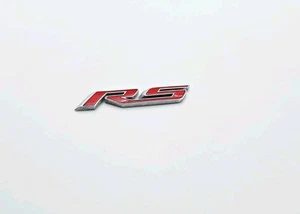 2010-2019 CHEVROLET CAMARO CRUZE RS EMBLEM LOGO BADGE CHROME LETTERS SYMBOL SIGN - Picture 1 of 3
