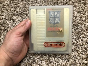 The Legend of Zelda (Nintendo NES, 1987) Gold NES Game Cart - Picture 1 of 8